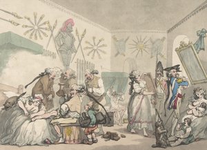 Caserne française, 12 août 1791 - Thomas Rowlandson