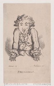 Français, avril 1808 - Thomas Rowlandson