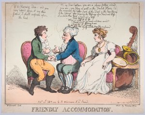 Accord amical, 25 février 1802 - Thomas Rowlandson