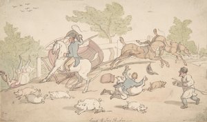 En route vers Ivy Bridge, 1780-1827 - Thomas Rowlandson