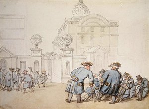 Hôpital de Greenwich - Thomas Rowlandson