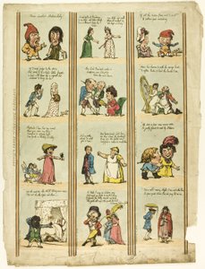 Bordures grotesques pour salles et chambres - Thomas Rowlandson