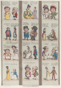 Bordures grotesques pour pièces et halls, [1800], réimpression - Thomas Rowlandson