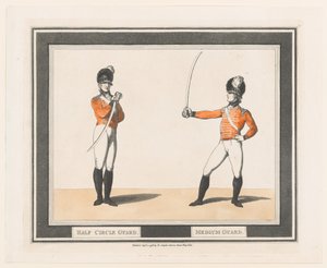 Garde en demi-cercle, garde moyenne, 1er septembre 1798
