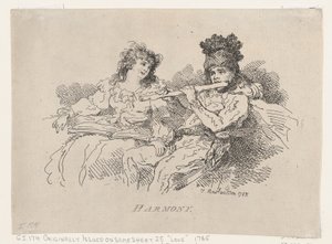 Harmonie, 12 août 1785 - Thomas Rowlandson