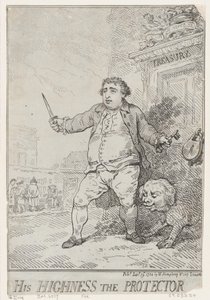 Son Altesse le Protecteur - Thomas Rowlandson