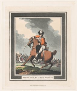Tête de cheval, côté proche, Protect, 1er septembre 1798 - Thomas Rowlandson