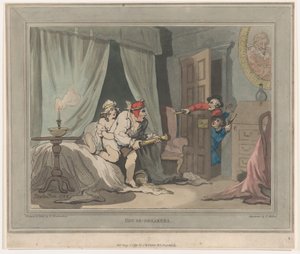Cambrioleurs, 1er août 1791 - Thomas Rowlandson