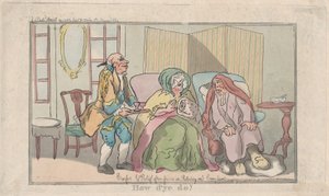 Comment ça va, 10 avril 1792 - Thomas Rowlandson