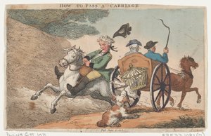 Comment dépasser une voiture, 11 juin 1808
