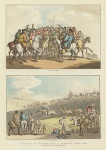 Humours des courses de chevaux il y a cent ans - Thomas Rowlandson