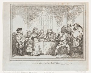 Est-ce votre pou, 1787 - Thomas Rowlandson