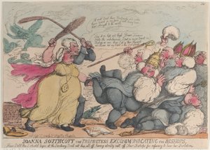 Joanna Southcott la prophétesse excommuniant les évêques