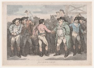 Jockeyship, 31 novembre 1785 - Thomas Rowlandson