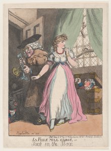 La Fille Mal Gardée, ou Jack in the Box, 25 juin 1802 - Thomas Rowlandson