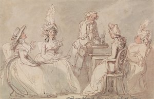 Les dames prennent le thé