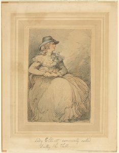 Lady Elliott, communément appelée Dolly la Grande, 1775-1827 - Thomas Rowlandson
