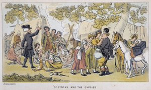 Le docteur et les Gitans - Thomas Rowlandson