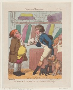 Cavalier de Londres, ou Frère Saddlebag - Thomas Rowlandson
