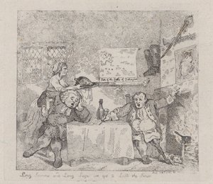 Les longs sermons et les longs sièges sont aptes à endormir les sens, 11 février 1783 - Thomas Rowlandson