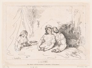 Luxe, 7 mars 1786 - Thomas Rowlandson