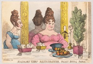 Madame Very, Restaurateur, Palais Royal, Paris