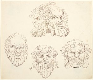 Masques - Thomas Rowlandson