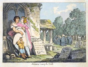 Méditations parmi les tombes - Thomas Rowlandson