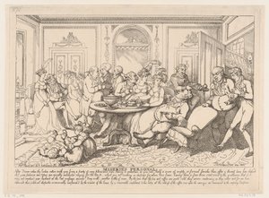 Misères personnelles, 12 juin 1807 - Thomas Rowlandson