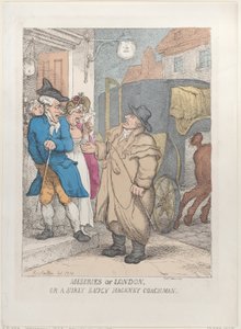 Misères de Londres, ou un cocher de fiacre grincheux et insolent, 4 juin 1814