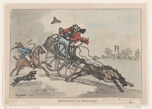 Monsieur en Angleterre - Thomas Rowlandson