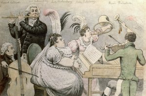 Fête musicale - Thomas Rowlandson