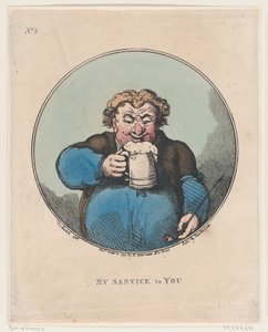 Mon service pour vous - Thomas Rowlandson