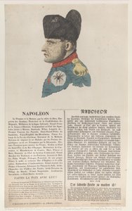 Napoléon, mars 1814 - Thomas Rowlandson