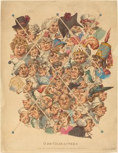 Personnages Étranges - Thomas Rowlandson