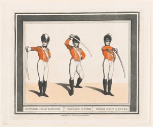 Garde extérieure, garde suspendue, garde intérieure, 1er septembre 1798 - Thomas Rowlandson