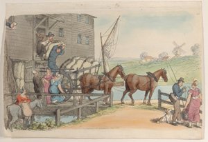 Planche 23, du Monde en miniature, 1816 - Thomas Rowlandson