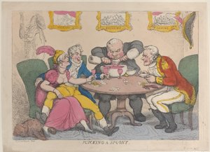 Plumer un pigeon, 28 février 1812 - Thomas Rowlandson