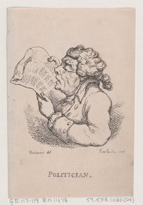 Politicien, avril 1808 - Thomas Rowlandson