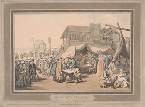 Course [lot de six] :  4. Entre les manches - Thomas Rowlandson