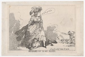 Reynard mis à ses tours, 23 avril 1784 - Thomas Rowlandson