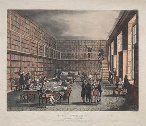 Institution royale, rue Albemarle - Thomas Rowlandson