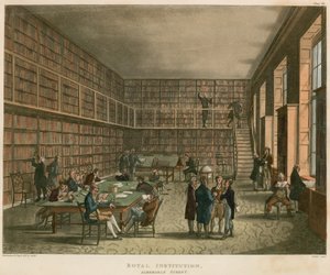 Institution royale, rue Albemarle, Londres - Thomas Rowlandson