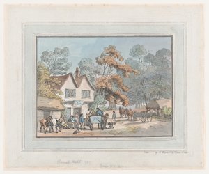 Halte rurale, 1787 - Thomas Rowlandson