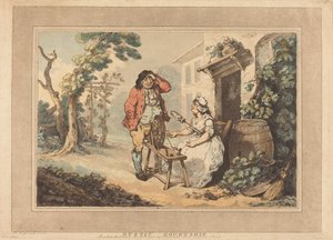 Cour rustique