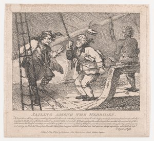 Navigation parmi les Hébrides, Beautés pittoresques de Boswell, Deuxième partie, juin 1786 - Thomas Rowlandson