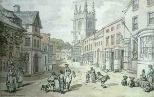 Saint Austle, Cornouailles - Thomas Rowlandson