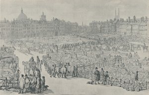 Marché de Smithfield - Thomas Rowlandson