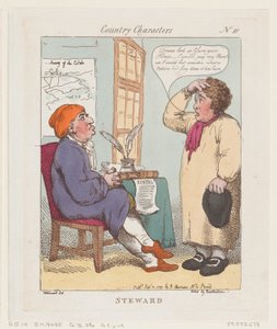Intendant, 10 septembre 1799 - Thomas Rowlandson