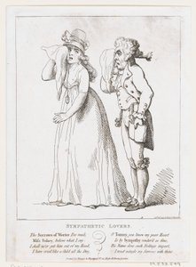 Amoureux sympathiques, 6 février 1797 - Thomas Rowlandson